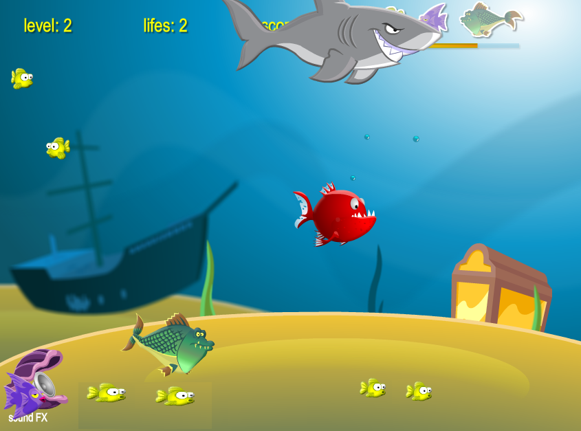 Chơi game Cá Lớn Nuốt Cá Bé 3 – phiên bản game ăn cá mới khá hấp dẫn