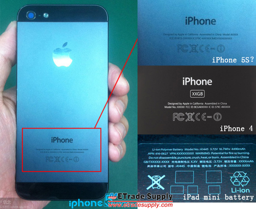 Ảnh được cho là iPhone 5S