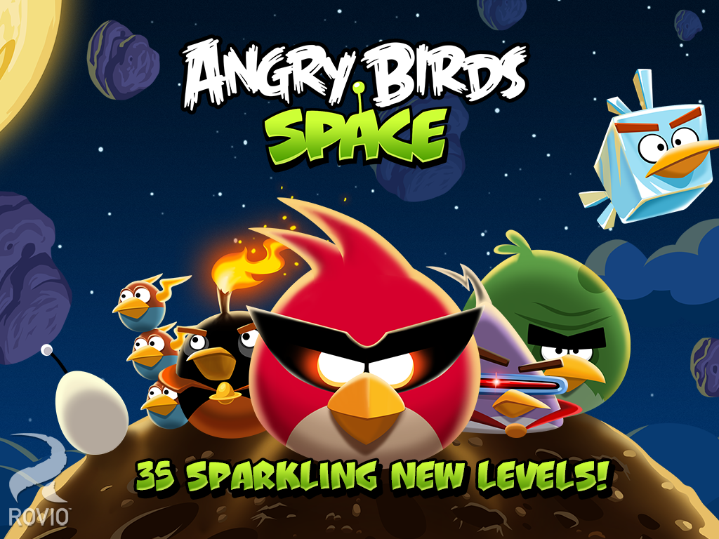 Phiên Bản Angry Bird Hay Nhất: Angry Birds Ngoài Không Gian – Angry Birds Space