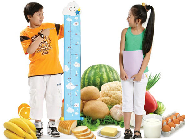 Gợi ý những loại thực phẩm giúp trẻ phát triển chiều cao