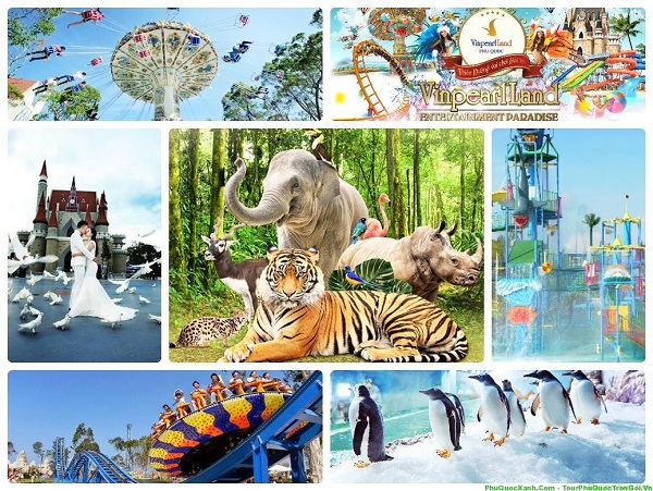 Vinpearl Land va Vinpearl Safari - Những điểm phải đến khi đi Phú Quốc mà du khách không nên bỏ lỡ