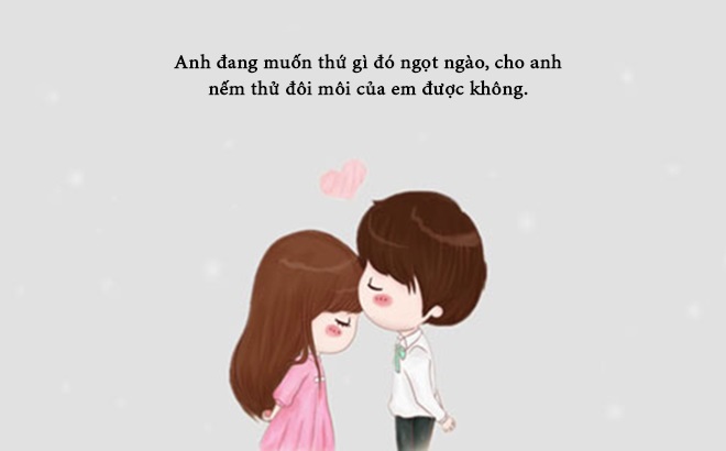 những câu thả thính siêu cute đốn tim crush