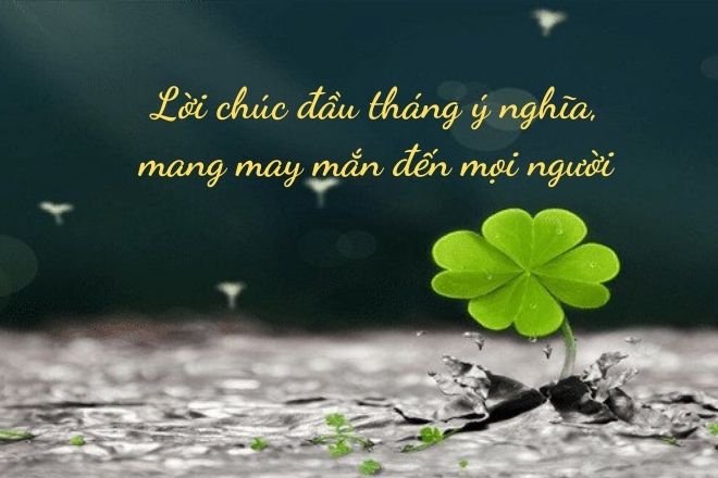 Lời chúc đầu tháng ý nghĩa mùng 1 may mắn hay và mới nhất