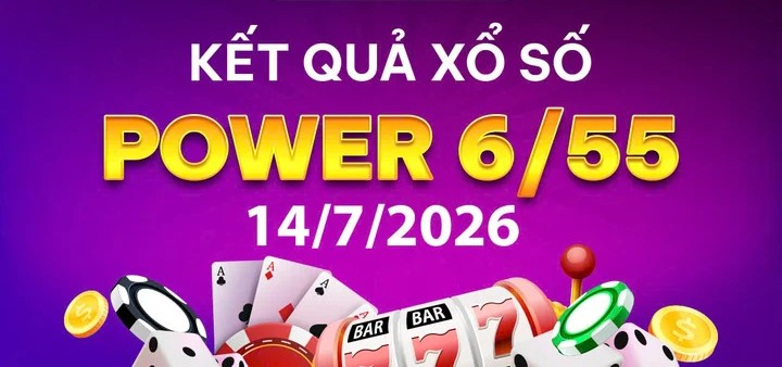 Trực tiếp KQXS Vietlott Power ngày 14/7 – Kết quả xổ số hôm nay chính xác nhất
