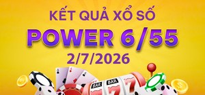 Trực tiếp kết quả xổ số Power 6/55 hôm nay: Tra cứu KQXS Vietlott Power ngày 2/7 mới nhất